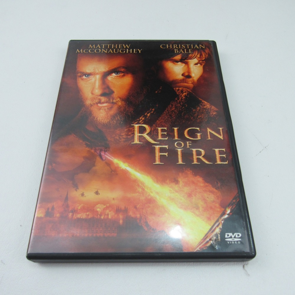 Reign of Fire DVD Matthew McConaughey Christian‎ Bale Action Adventure